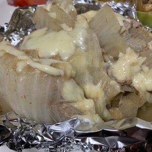 洋風☆白菜と豚肉のチーズミルフィーユ鍋
